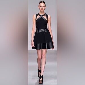 DAVID KOMA Runway A-Line Scoop Mini Dress | Dangerous Minds | *RARE*